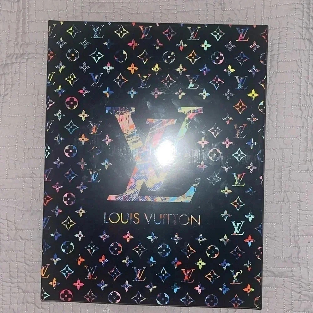 LV rainbow canvas